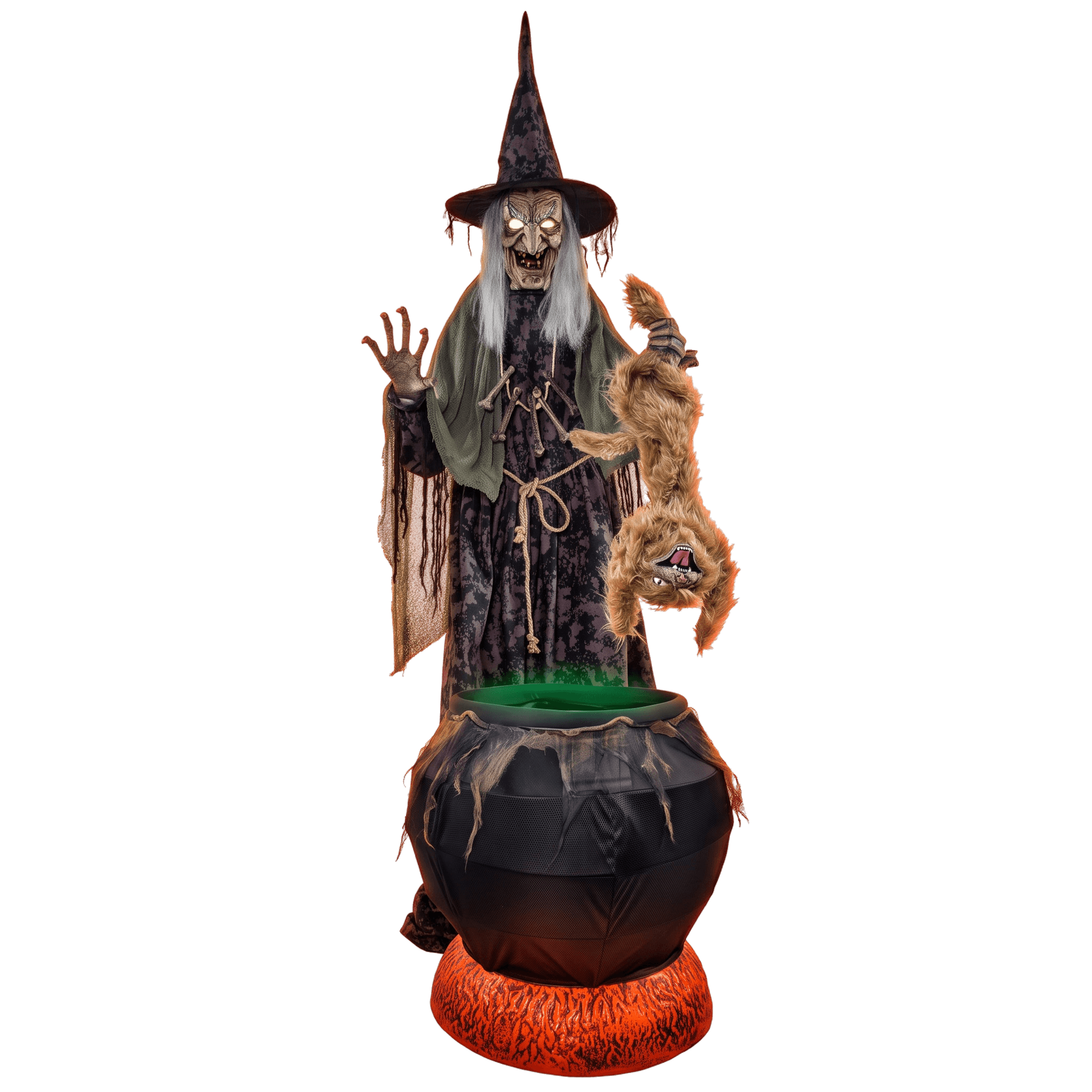 Evil Witch Cooking the Little Bear